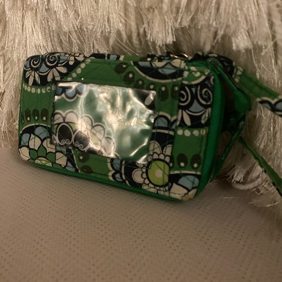 Retired Cupcakes Green Vera Bradley Wristlet | Clutch - Picture 2 of 7